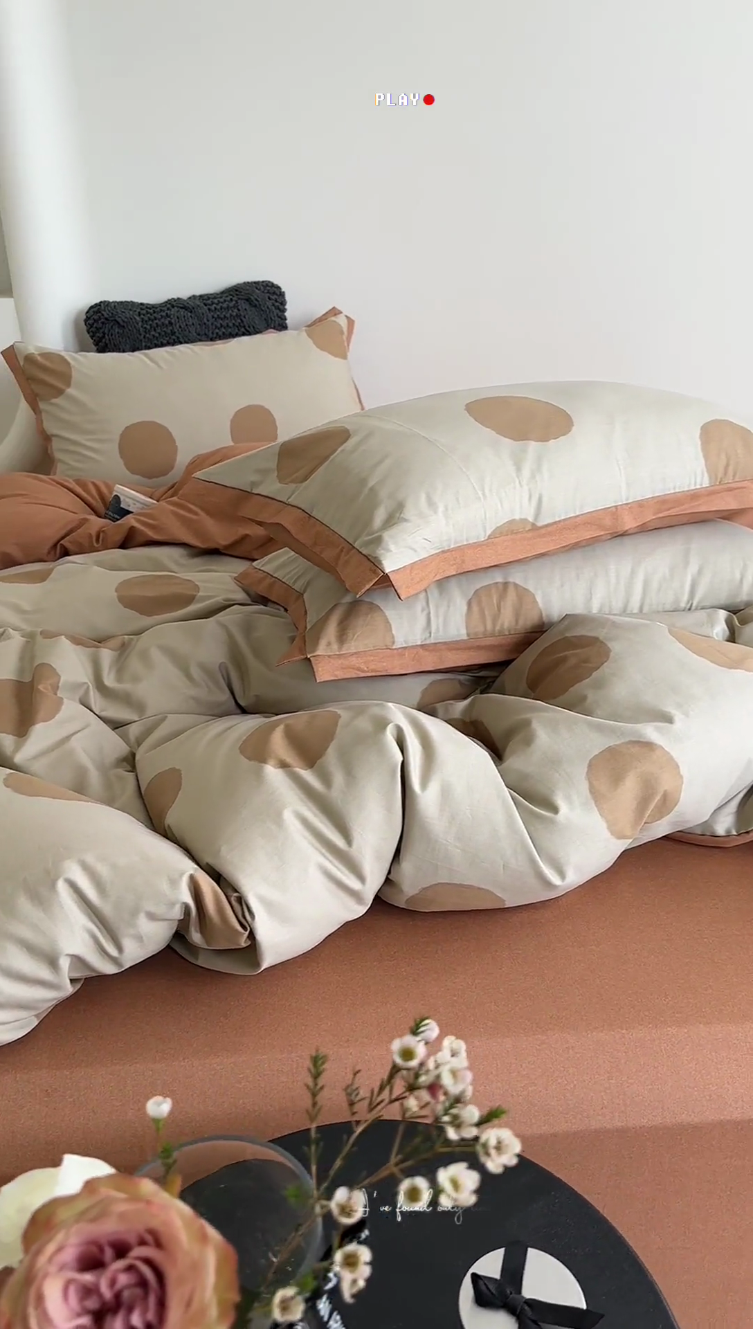 91家纺网 家纺一手货源 找家纺 橙艺家居 2024新款全棉臻品柔棉立体小宽边四件套 圆妙-桔