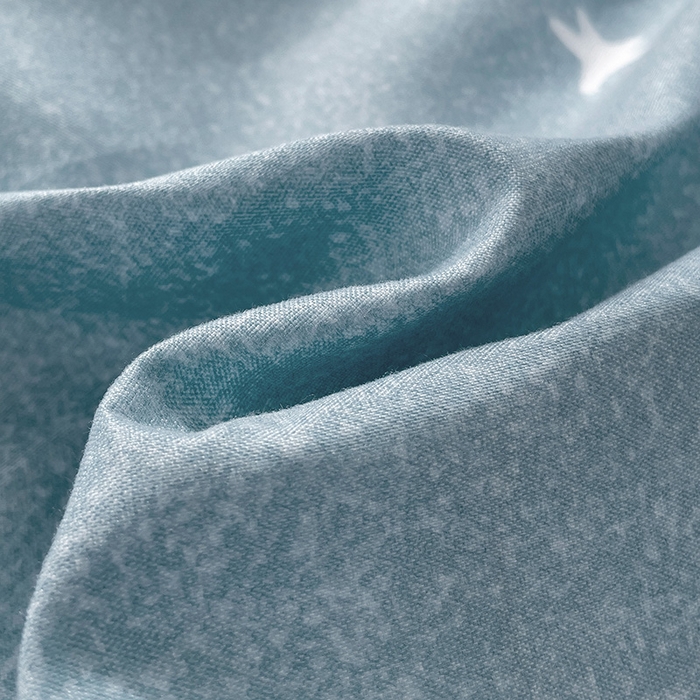 91家纺网 家纺一手货源 找家纺 楠沐家纺  2025年新款亲肤水洗棉芦荟棉印花床单系列 星星点灯