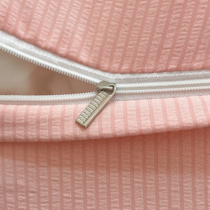 91家纺网 家纺一手货源 找家纺 慕澄 2024新款时尚印花泡泡棉花边四件套 伊梦