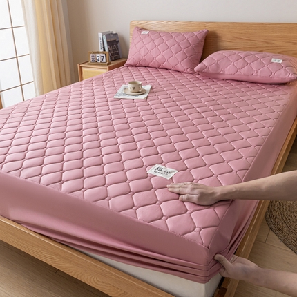 91家纺网 家纺一手货源 找家纺 （总）衿成家纺 2025新款大豆纤维防水夹棉床笠