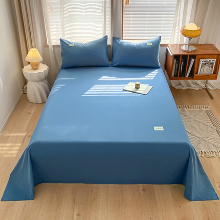 91家纺网 家纺一手货源 找家纺 （总）衿成家纺 2025新款13372全棉喷气纯色单品床单