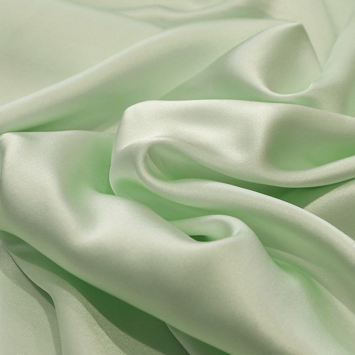 91家纺网 家纺一手货源 找家纺 凯森家纺 2024重磅单面纯真丝枕套桑蚕丝枕芯套单人枕头套 牛油果绿