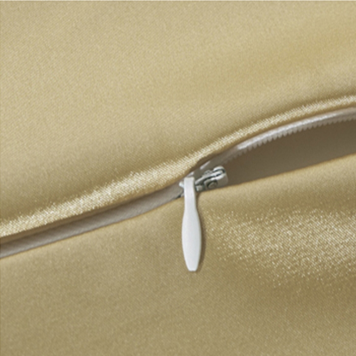 91家纺网 家纺一手货源 找家纺 凯森家纺 2024夏季双面冰丝乳胶枕套记忆枕枕芯套 驼色