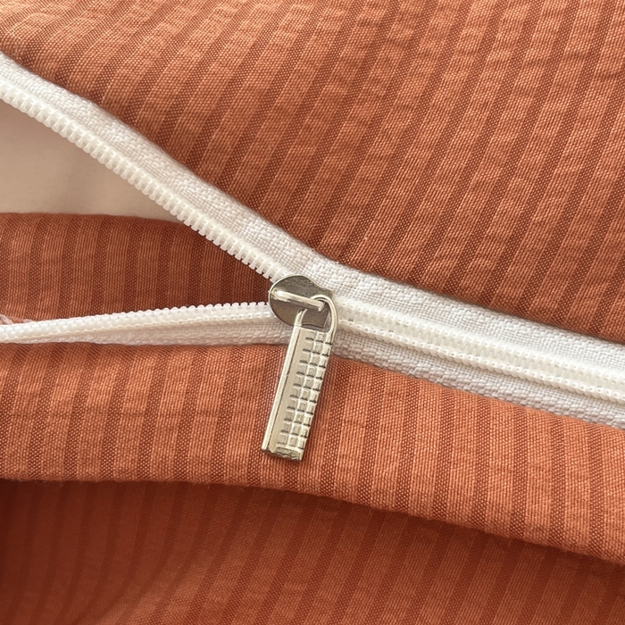 91家纺网 家纺一手货源 找家纺 慕澄 2024新款时尚印花泡泡棉花边四件套 车厘子