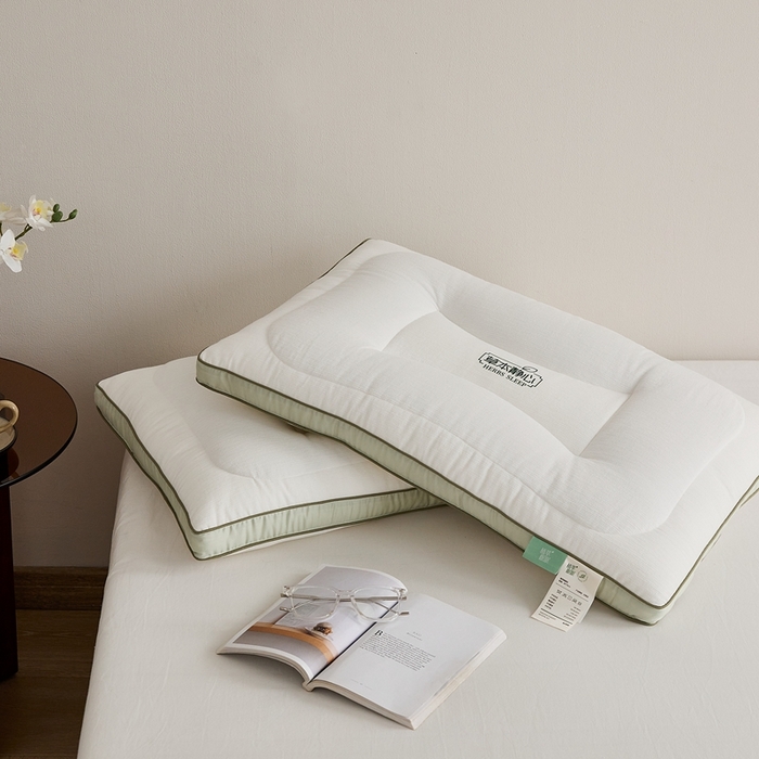 91家纺网 家纺一手货源 找家纺 （总）境月枕芯坊 2024新款植萃眠眠元气草本静心枕头枕芯