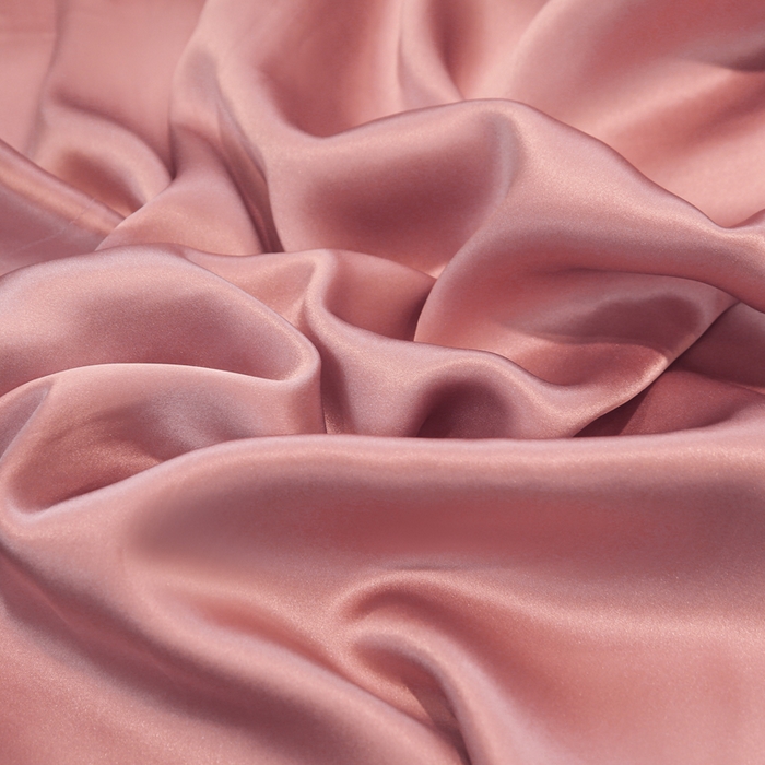 91家纺网 家纺一手货源 找家纺 凯森家纺 2024重磅单面纯真丝枕套桑蚕丝枕芯套单人枕头套 樱花粉