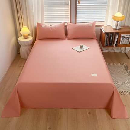 91家纺网 家纺一手货源 找家纺 （总）衿成家纺 2025新款13372全棉喷气纯色单品床单