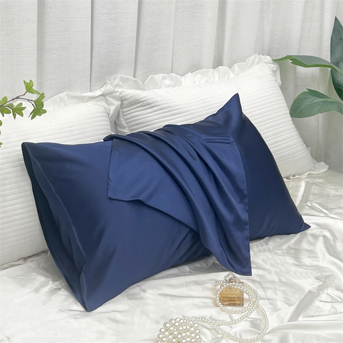 91家纺网 家纺一手货源 找家纺 （总）凯森家纺 2024新款冰丝枕套高仿真丝枕头套夏季天丝枕芯套-口袋款