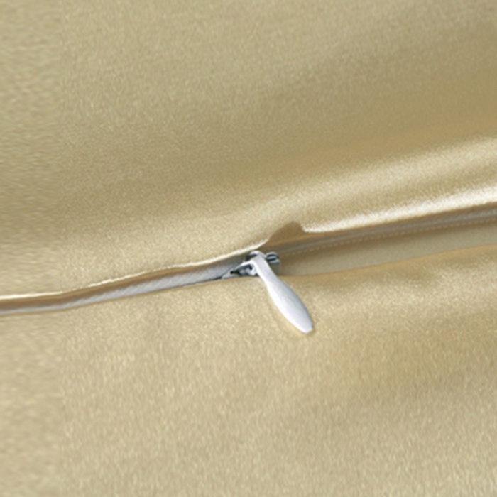 91家纺网 家纺一手货源 找家纺 凯森家纺 2024夏季双面冰丝乳胶枕套记忆枕枕芯套 米黄