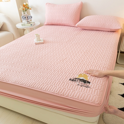 91家纺网 家纺一手货源 找家纺 （总）卡伦 2025新款夹棉床笠烫画系列