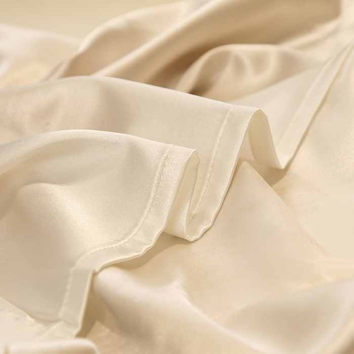 91家纺网 家纺一手货源 找家纺 凯森家纺 2024重磅单面纯真丝枕套桑蚕丝枕芯套单人枕头套 麦穗金