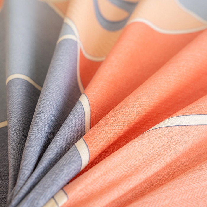 91家纺网 家纺一手货源 找家纺 首爱家纺 2025新款花边老粗布印花床单系列套件 字母风格