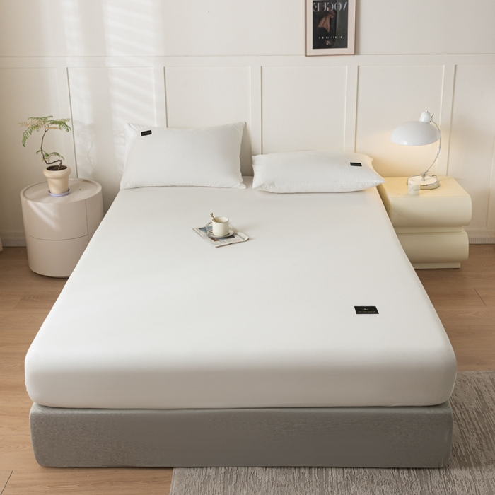 91家纺网 家纺一手货源 找家纺 鑫钰 2024新款A类新疆长绒棉床笠-星月 	 星月-雪月白