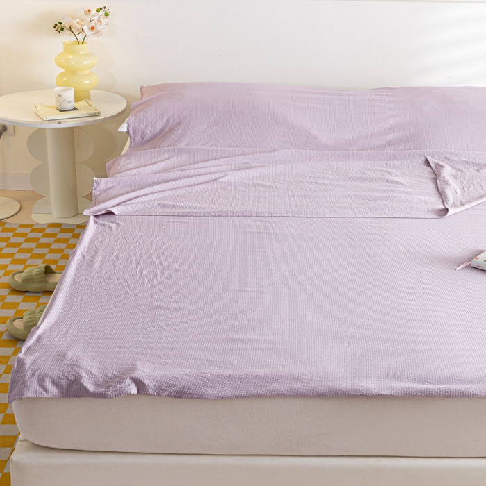 91家纺网 家纺一手货源 找家纺 （总）梦之岛 2024新款A类泡泡棉酒店隔脏旅行睡袋