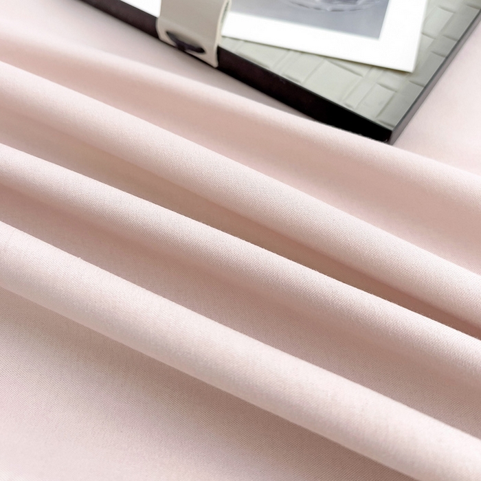 91家纺网 家纺一手货源 找家纺  楠沐家纺 2025新款纯色亲肤芦荟棉水洗棉床笠 粉红