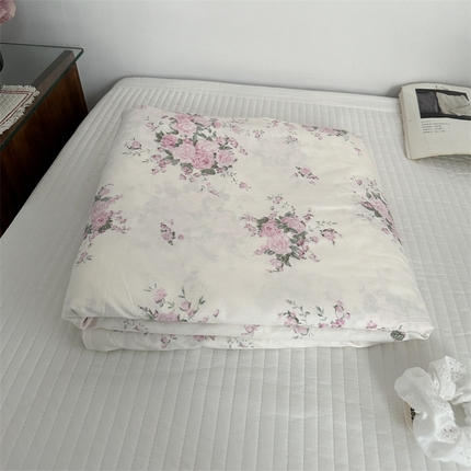 91家纺网 家纺一手货源 找家纺 （总）恋恋三季 2024新款40支13372全棉斜纹印花被套-第一批 