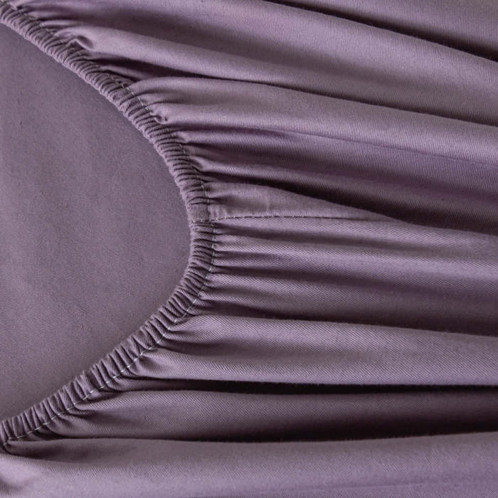 91家纺网 家纺一手货源 找家纺 鑫钰 2024新款A类新疆长绒棉床笠-星月 	 星月-魅惑紫