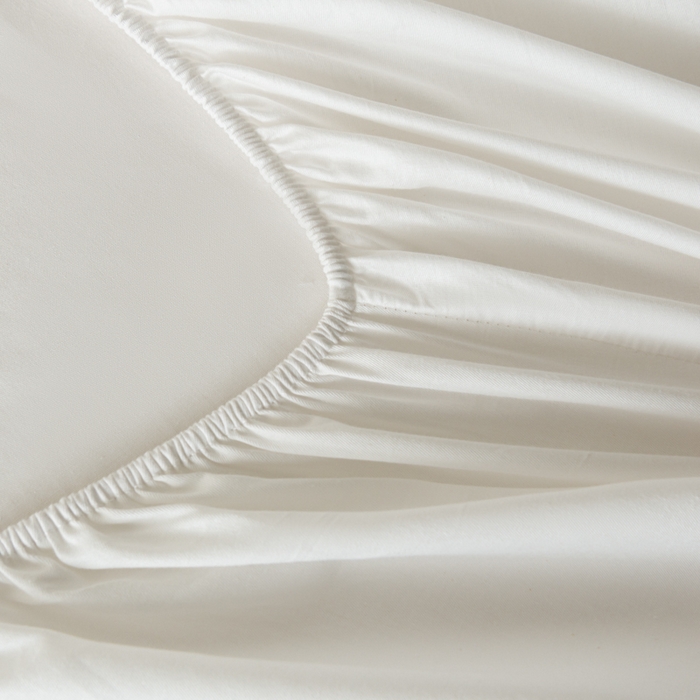 91家纺网 家纺一手货源 找家纺 鑫钰 2024新款A类新疆长绒棉床笠-星月 	 星月-雪月白