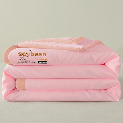 91家纺网 家纺一手货源 找家纺 （总）易博被业 热卖直播热款水洗针织棉手包边夏凉被