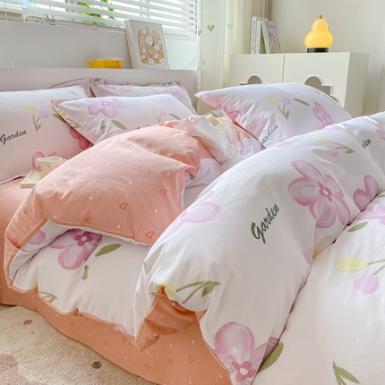 91家纺网 家纺一手货源 找家纺 （总）朵安家纺 2024新款12868全棉四件套系列-四件套