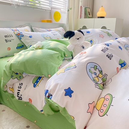 91家纺网 家纺一手货源 找家纺 （总）朵安家纺 2024新款12868全棉四件套系列-四件套