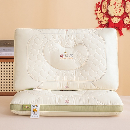 91家纺网 家纺一手货源 找家纺 （总）贵夫人 2024新款提花空气层乳胶福豆枕头枕芯