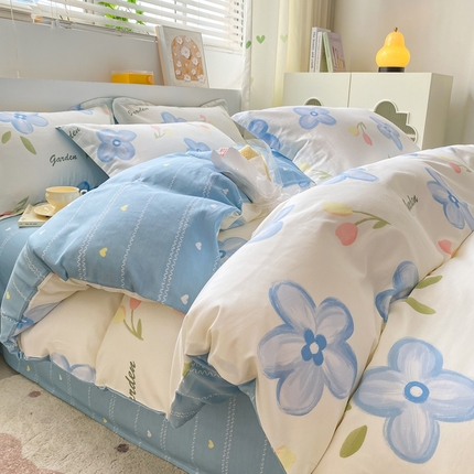 91家纺网 家纺一手货源 找家纺 （总）朵安家纺 2024新款12868全棉四件套系列-四件套