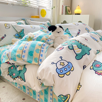 91家纺网 家纺一手货源 找家纺 （总）朵安家纺 2024新款12868全棉四件套系列-四件套