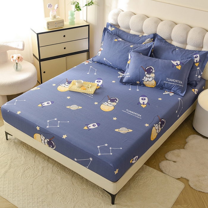 91家纺网 家纺一手货源 找家纺 八十八家纺 2025新款全棉12868系列单品床笠 星际迷航