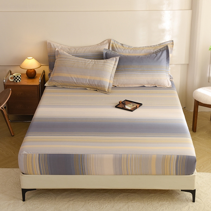 91家纺网 家纺一手货源 找家纺 八十八家纺 2025新款全棉12868系列单品床笠 网络时代