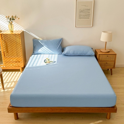 91家纺网 家纺一手货源 找家纺 （总）恋人优选 2024新款纯棉色织床笠枕套