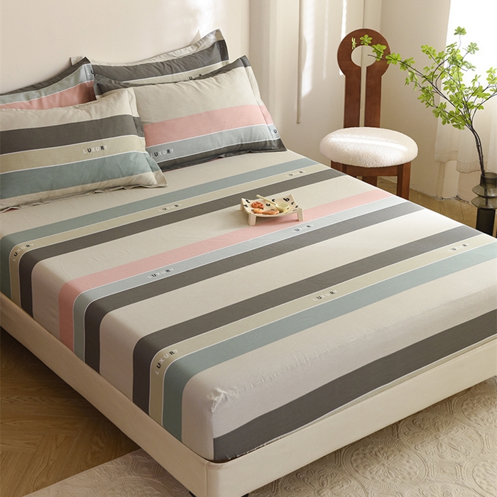 91家纺网 家纺一手货源 找家纺 八十八家纺 2025新款全棉12868系列单品床笠 绅调