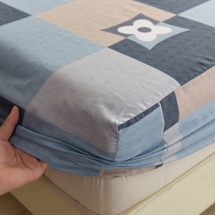 91家纺网 家纺一手货源 找家纺 八十八家纺 2025新款全棉12868床笠款四件套 交响曲