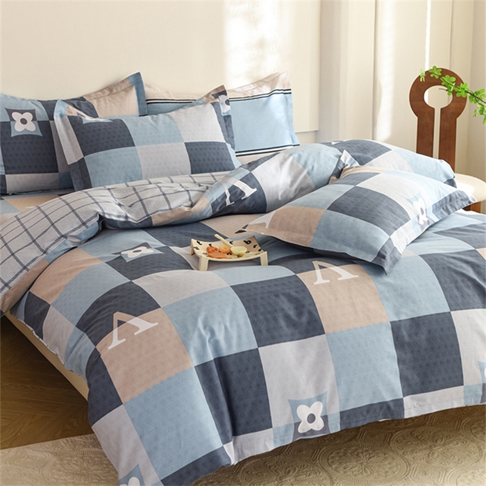 91家纺网 家纺一手货源 找家纺 八十八家纺 2025新款全棉12868床笠款四件套 交响曲