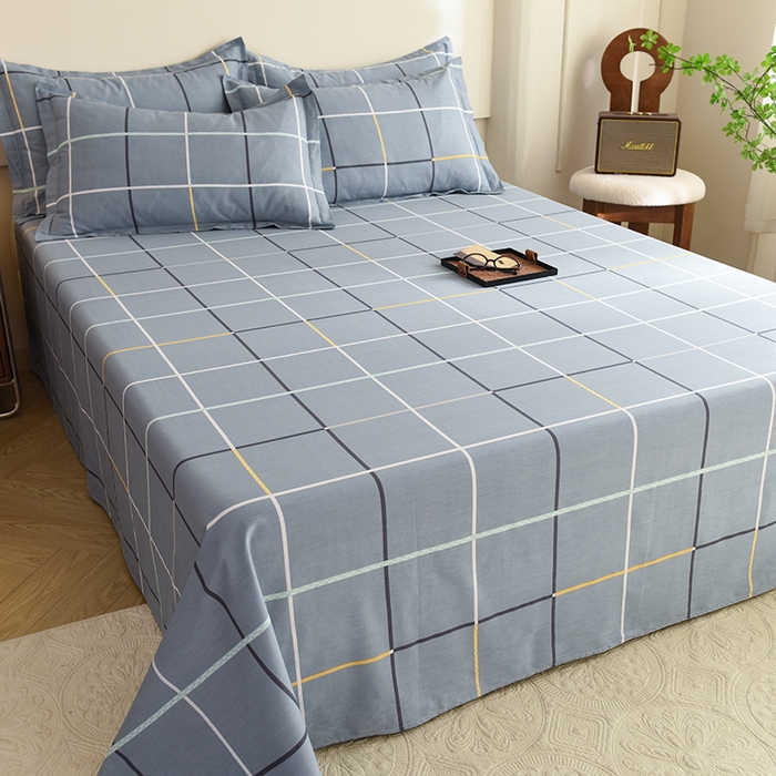 91家纺网 家纺一手货源 找家纺 八十八家纺2025新款全棉12868系列四件套单品床单 麦乐迪