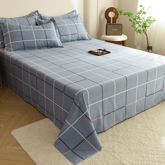 91家纺网 家纺一手货源 找家纺 八十八家纺2025新款全棉12868系列四件套单品床单 麦乐迪