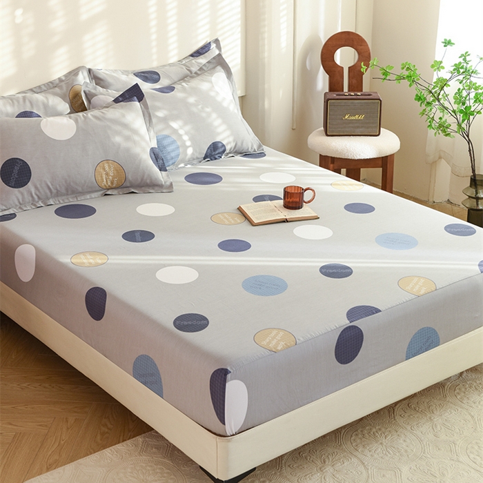 91家纺网 家纺一手货源 找家纺 八十八家纺 2025新款全棉12868系列单品床笠 圈尚生活