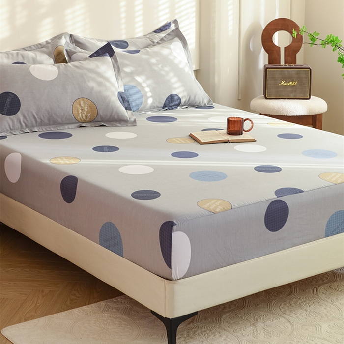 91家纺网 家纺一手货源 找家纺 八十八家纺 2025新款全棉12868系列单品床笠 圈尚生活