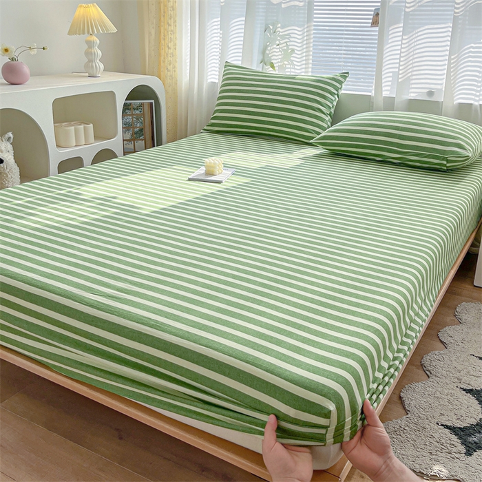 91家纺网 家纺一手货源 找家纺 蓝米卡夫 2024新品-全棉色织水洗棉A类单品系列 翡翠