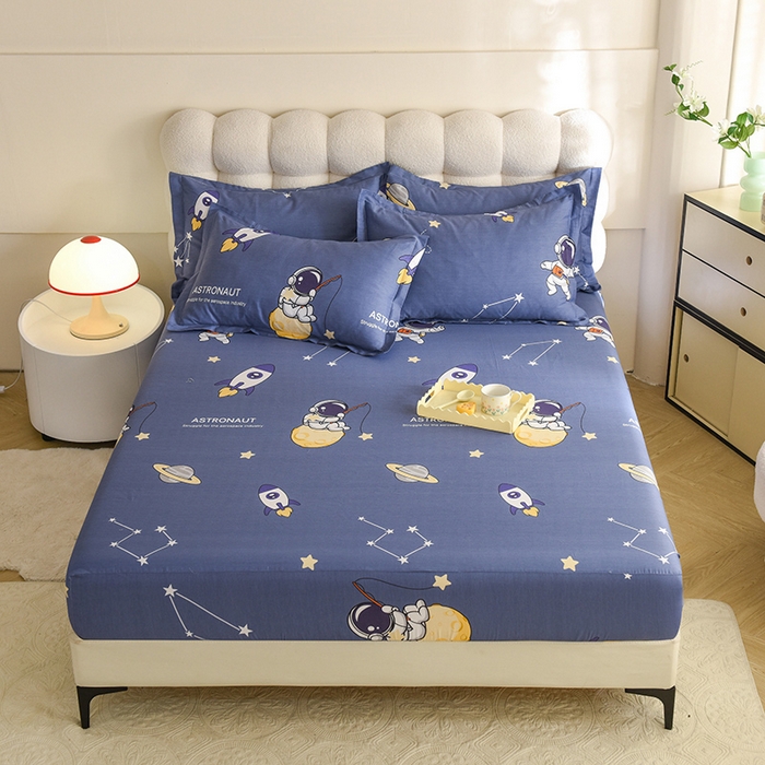 91家纺网 家纺一手货源 找家纺 八十八家纺 2025新款全棉12868系列单品床笠 星际迷航