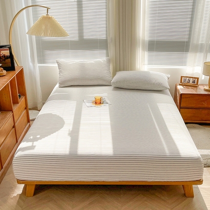 91家纺网 家纺一手货源 找家纺 （总）恋人优选 2024新款纯棉色织床笠枕套