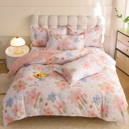 91家纺网 家纺一手货源 找家纺 （总）八十八家纺 2025新款全棉12868床单款四件套