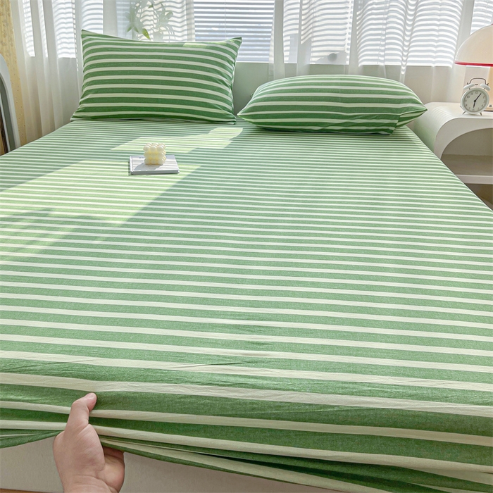 91家纺网 家纺一手货源 找家纺 蓝米卡夫 2024新品-全棉色织水洗棉A类单品系列 翡翠