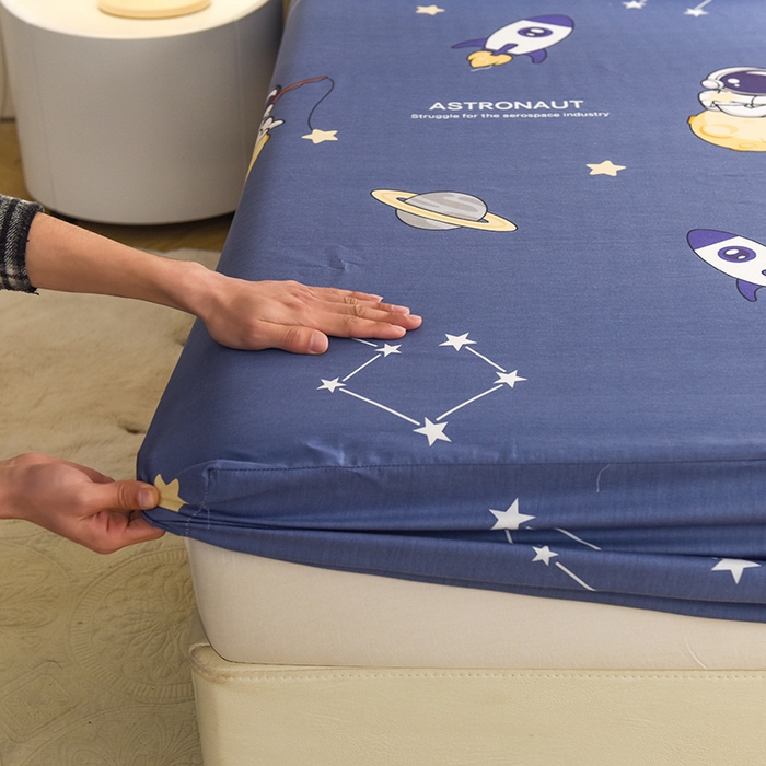 91家纺网 家纺一手货源 找家纺 八十八家纺 2025新款全棉12868床笠款四件套 星际迷航