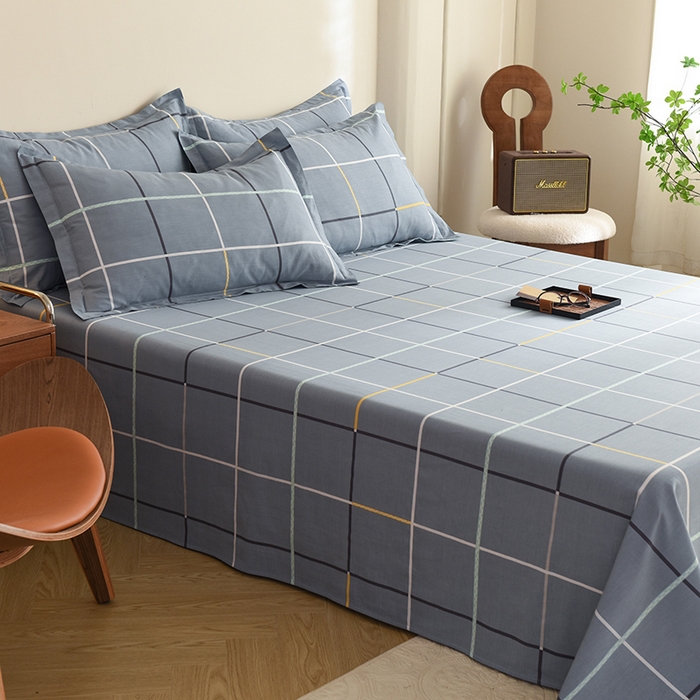 91家纺网 家纺一手货源 找家纺 八十八家纺2025新款全棉12868系列四件套单品床单 麦乐迪