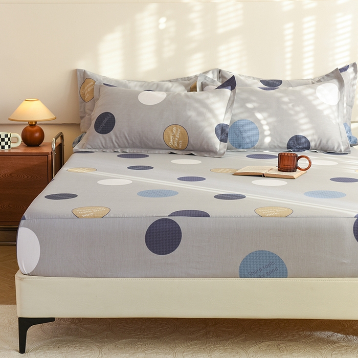 91家纺网 家纺一手货源 找家纺 八十八家纺 2025新款全棉12868系列单品床笠 圈尚生活