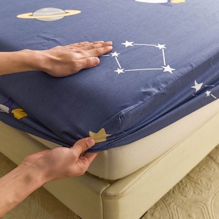 91家纺网 家纺一手货源 找家纺 八十八家纺 2025新款全棉12868床笠款四件套 星际迷航