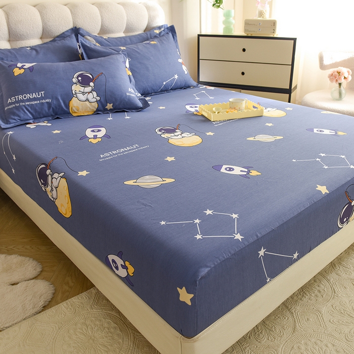 91家纺网 家纺一手货源 找家纺 八十八家纺 2025新款全棉12868系列单品床笠 星际迷航