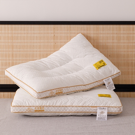 （总）枕芯五星级酒店大豆蛋白纤维立体枕头单人护颈枕芯