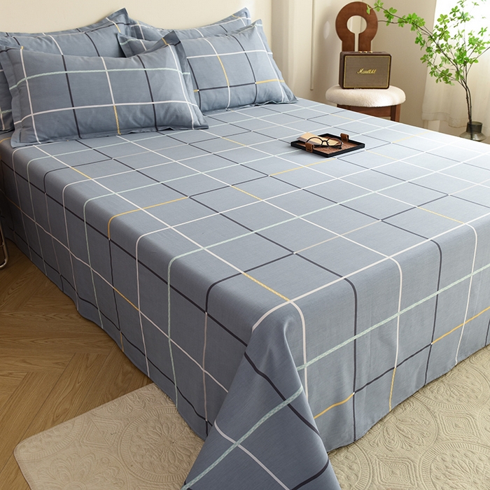 91家纺网 家纺一手货源 找家纺 八十八家纺2025新款全棉12868系列四件套单品床单 麦乐迪